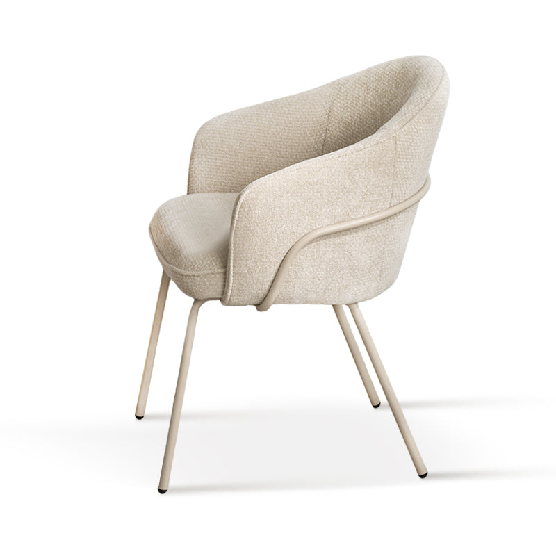 Fauteuil salle à manger Beatrix M [Chenille][Lot de 2]