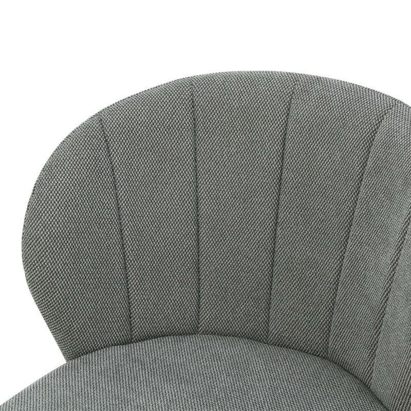 Chaise de salle à manger Seraphina [Chenille][Tissu effet lin][Lot de 2]
