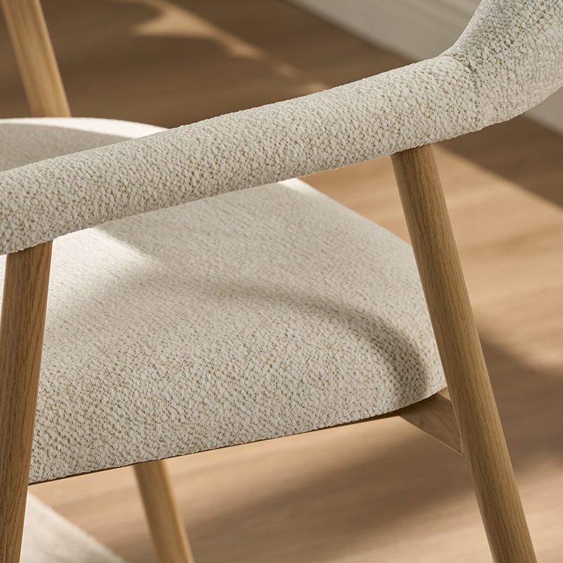 Chaise de salle à manger Kalina [Lot de 2] [Chenille]