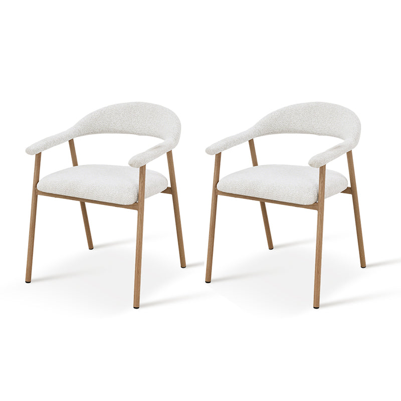 Chaise de salle à manger Kalina [Lot de 2] [Chenille]
