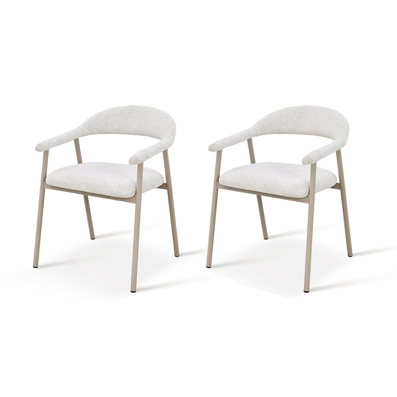 Chaise de salle à manger Kalina [Lot de 2] [Chenille]