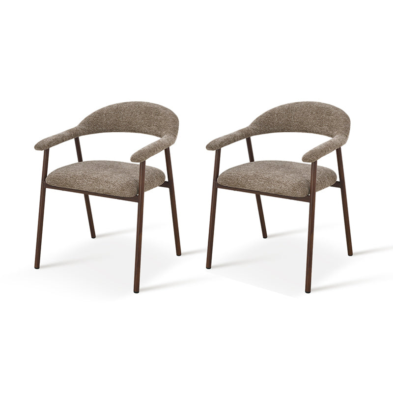 Chaise de salle à manger Kalina [Lot de 2] [Chenille]