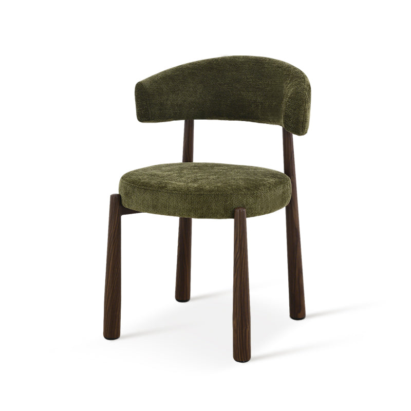 Chaise de salle à manger Lexine [Lot de 2] [Tissu effet linn]