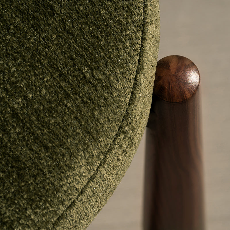 Chaise de salle à manger Lexine [Lot de 2] [Tissu effet linn]