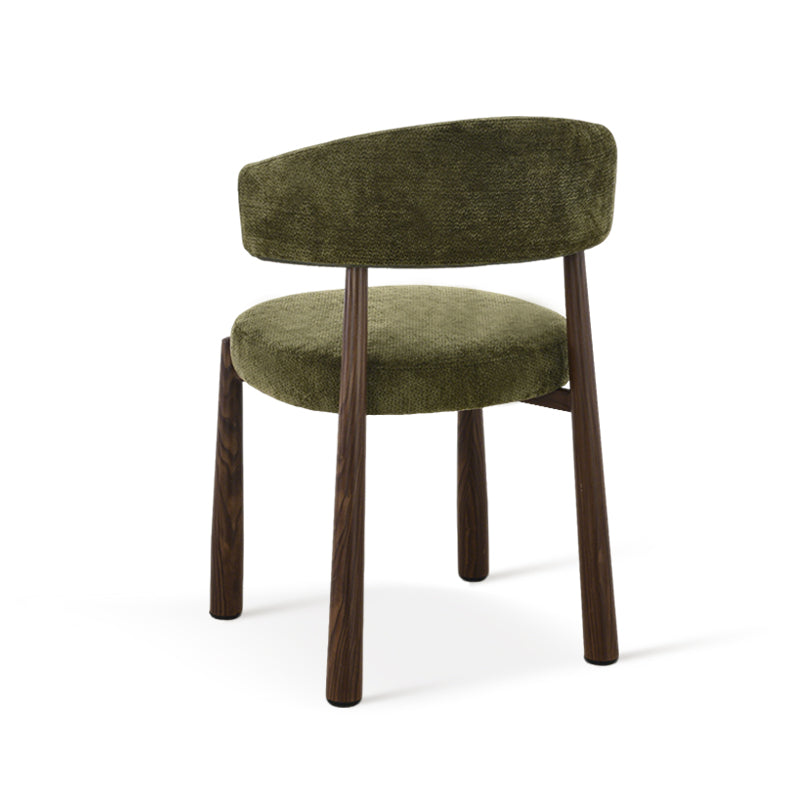Chaise de salle à manger Lexine [Lot de 2] [Tissu effet linn]