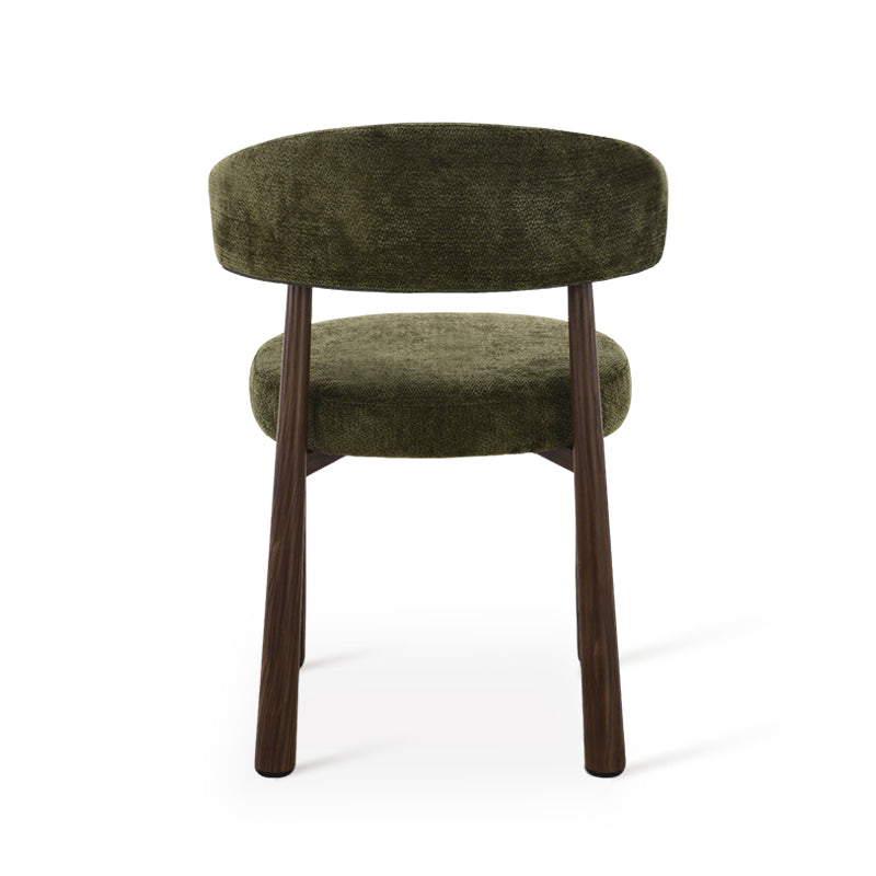 Chaise de salle à manger Lexine [Lot de 2] [Tissu effet linn]