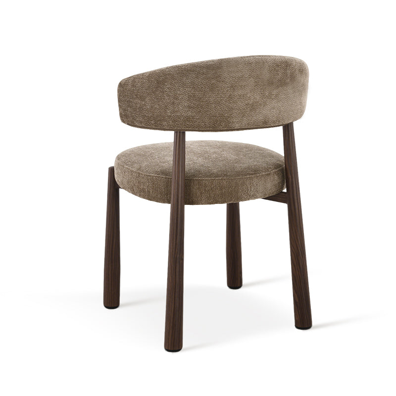 Chaise de salle à manger Lexine [Lot de 2] [Tissu effet linn]
