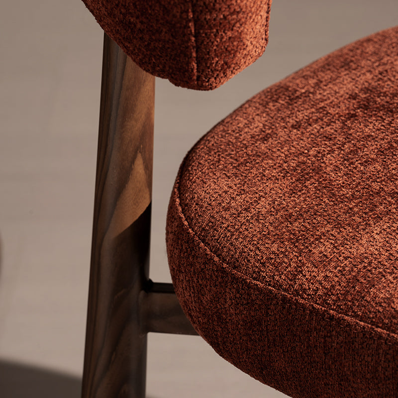 Chaise de salle à manger Lexine [Lot de 2] [Tissu effet linn]