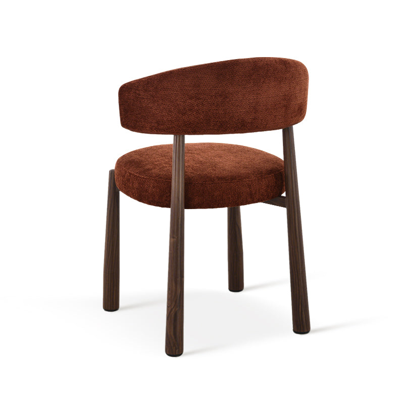 Chaise de salle à manger Lexine [Lot de 2] [Tissu effet linn]