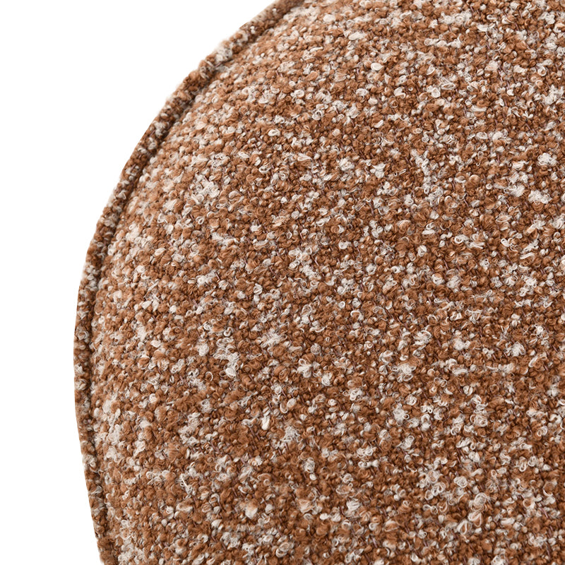 Chaise de salle à manger Danica [lot de 1] [tissu bouclé][argenté]