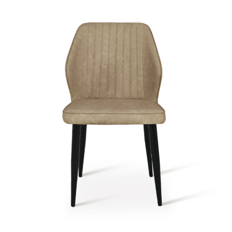 Chaise de Salle à Manger Aleena [Lot de 2] [Simili cuir]