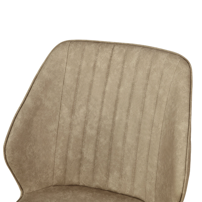 Chaise de Salle à Manger Aleena [Lot de 2] [Simili cuir]