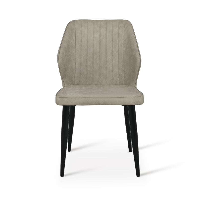 Chaise de Salle à Manger Aleena [Lot de 2] [Simili cuir]