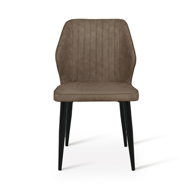 Chaise de Salle à Manger Aleena [Lot de 2] [Simili cuir]