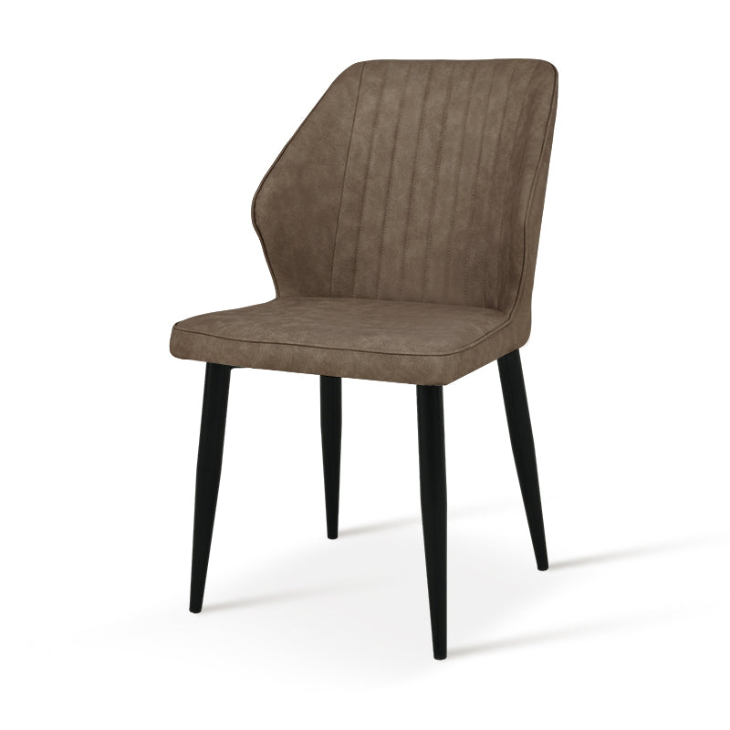 Chaise de Salle à Manger Aleena [Lot de 2] [Simili cuir]