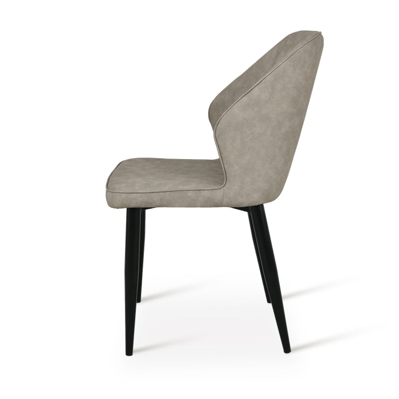 Chaise de Salle à Manger Aleena [Lot de 2] [Simili cuir]