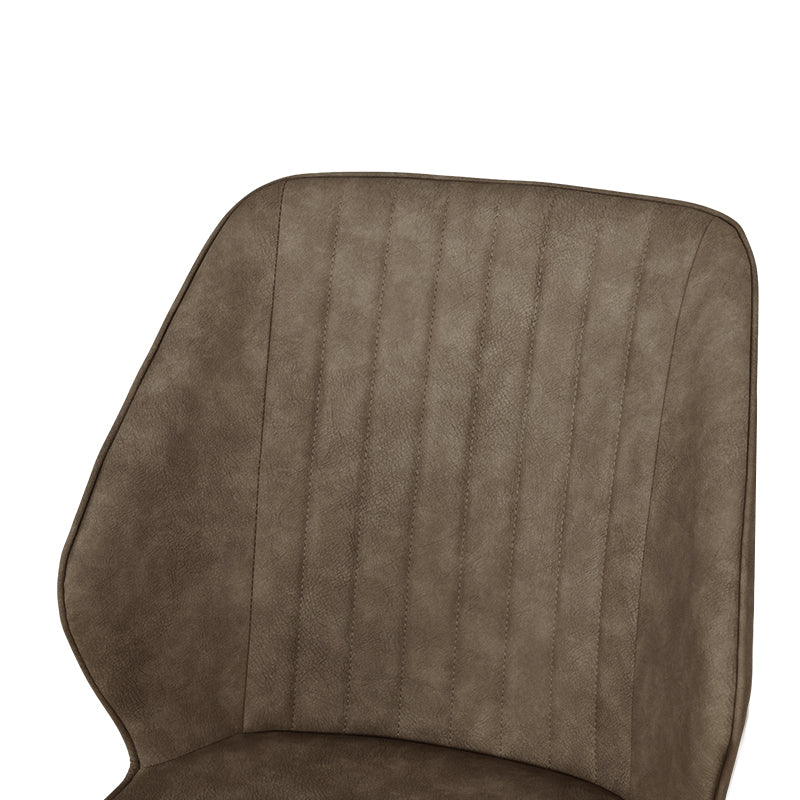 Chaise de Salle à Manger Aleena [Lot de 2] [Simili cuir]