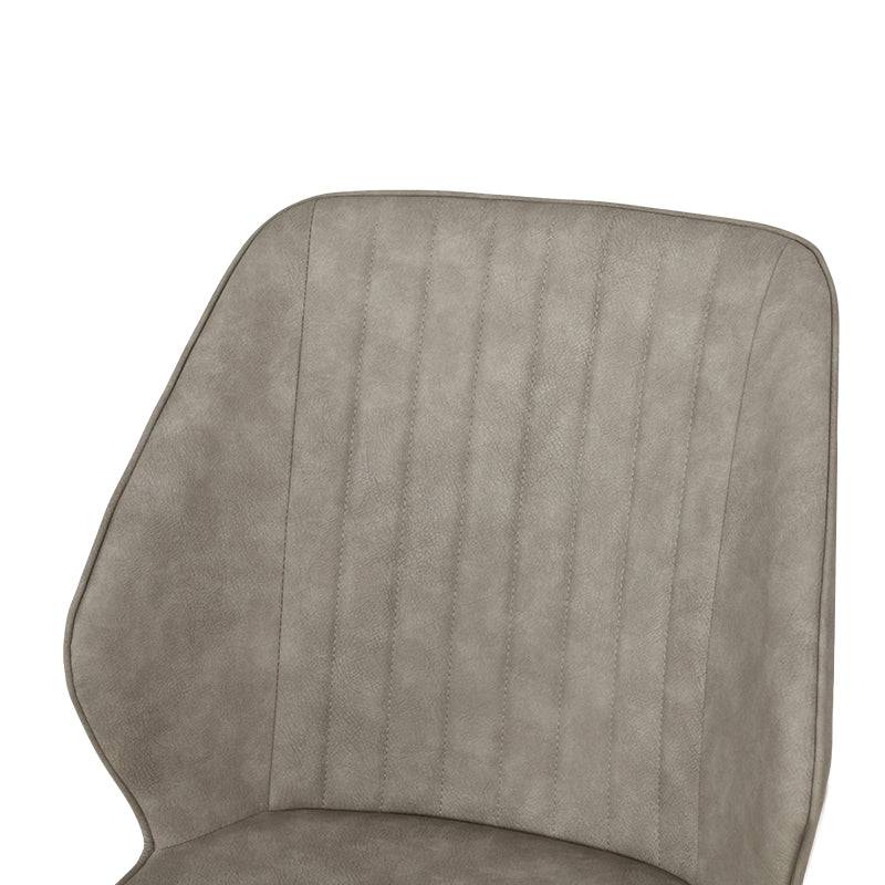 Chaise de Salle à Manger Aleena [Lot de 2] [Simili cuir]