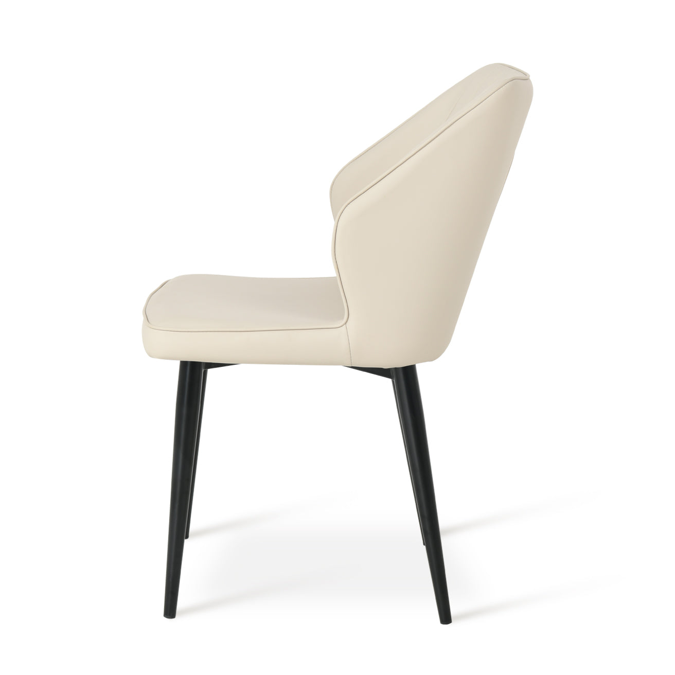 Chaise de Salle à Manger Aleena [Lot de 2] [Simili cuir]