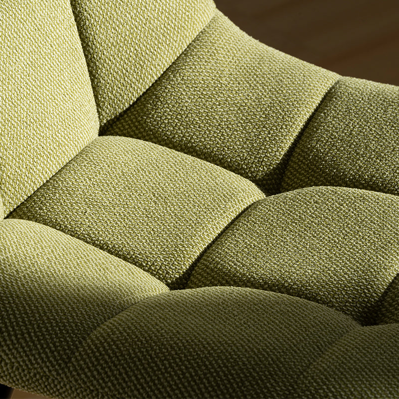 Chaise de Salle à Manger Aoife [Lot de 2] [Tissu effet lin] [Jambes de couleur claire]