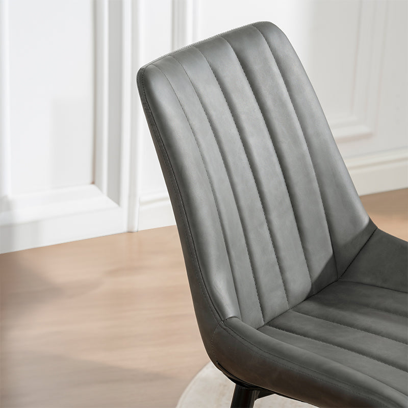 Chaise de Salle à Manger Jarvis [Lot de 2] [Simili cuir]