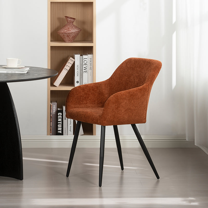 Fauteuil salle à manger Frazer [Lot de 2] [Tissu en lin]