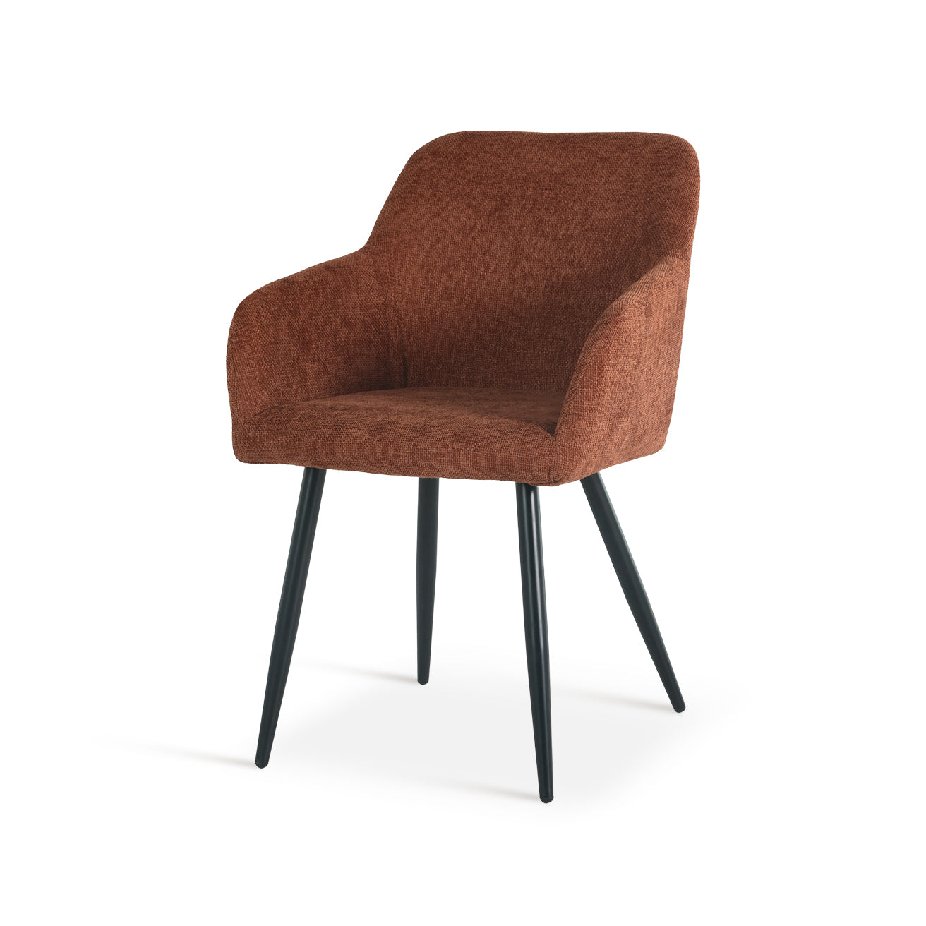 Fauteuil salle à manger Frazer [Lot de 2] [Tissu en lin]