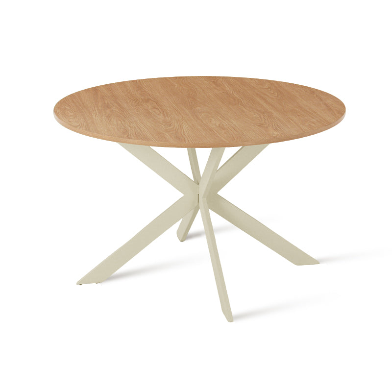 Table de salle à manger ronde Tilly [Couleur du bois] [120 cm]
