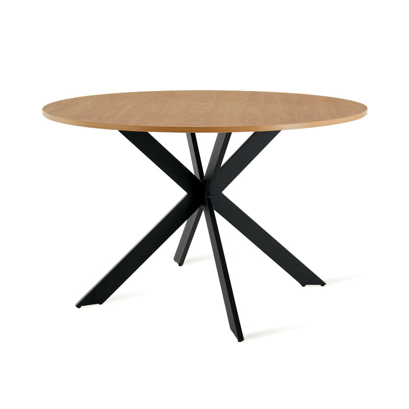 Table de salle à manger ronde Tilly [Couleur du bois] [120 cm]