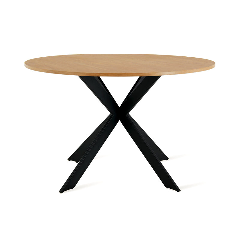 Table de salle à manger ronde Tilly [Couleur du bois] [120 cm]