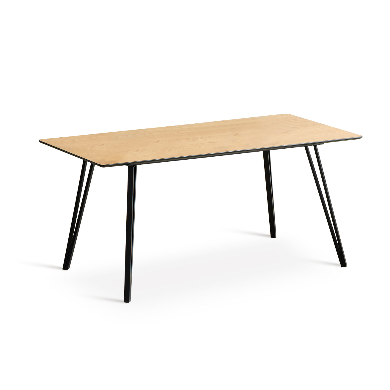 Table à Manger Rectangulaire Fareeha [Teinte bois] [160 cm]