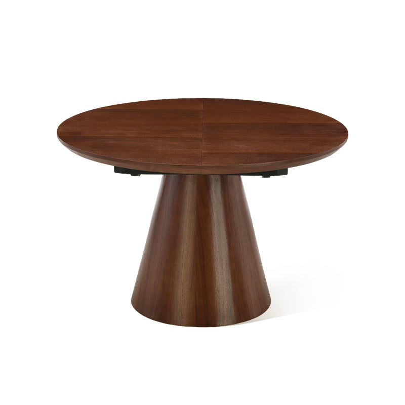 Table de salle à manger ronde extensible Jude [120-160 cm]