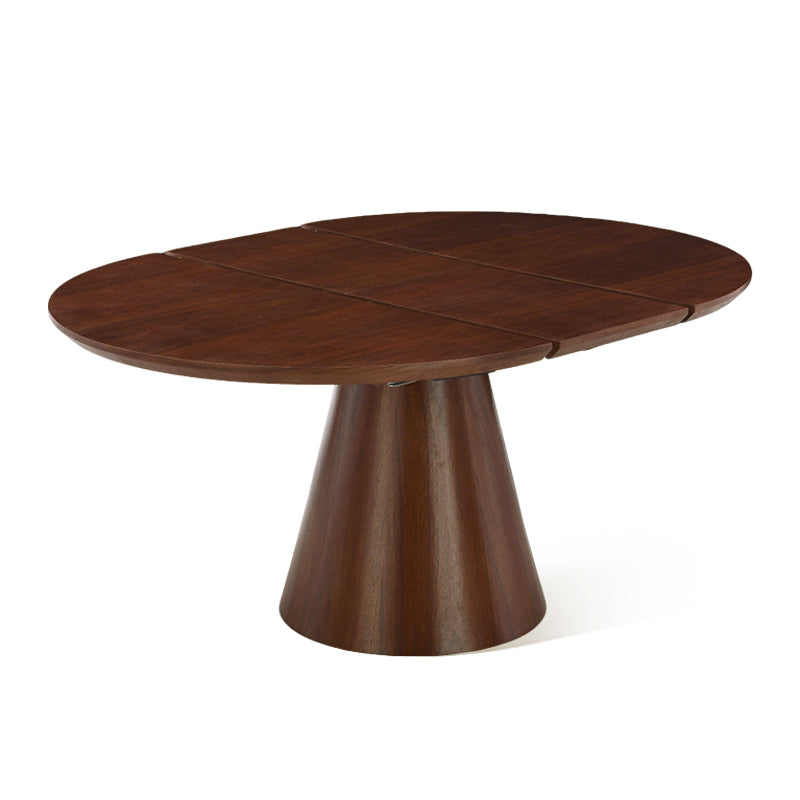 Table de salle à manger ronde extensible Jude [120-160 cm]