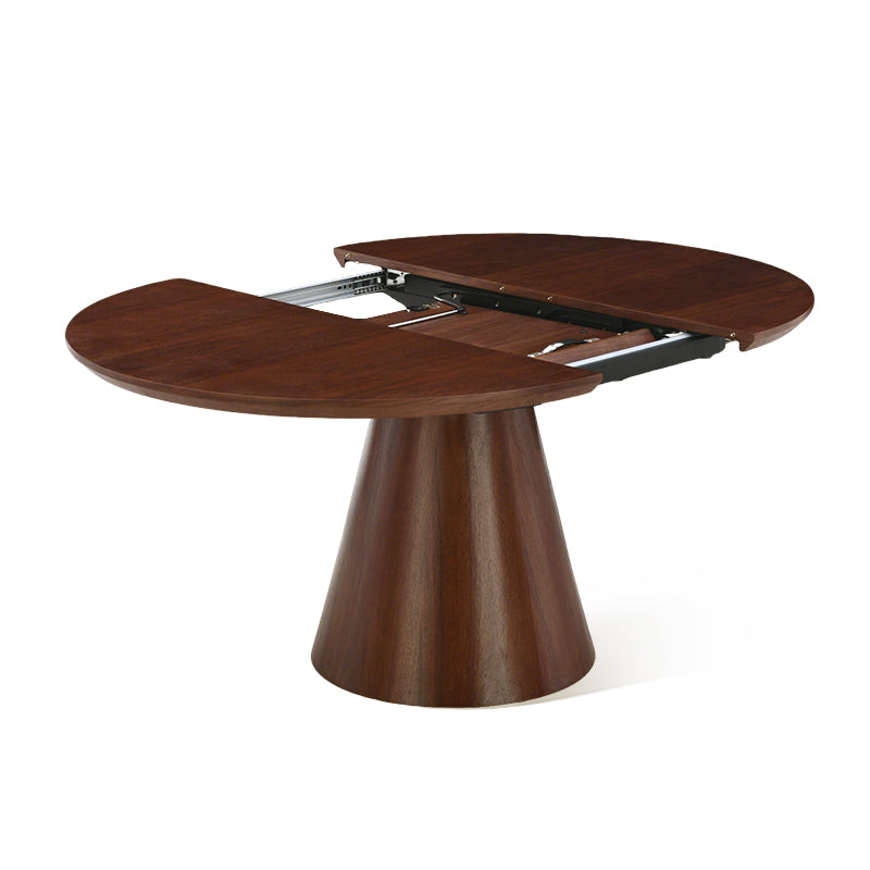 Table de salle à manger ronde extensible Jude [120-160 cm]