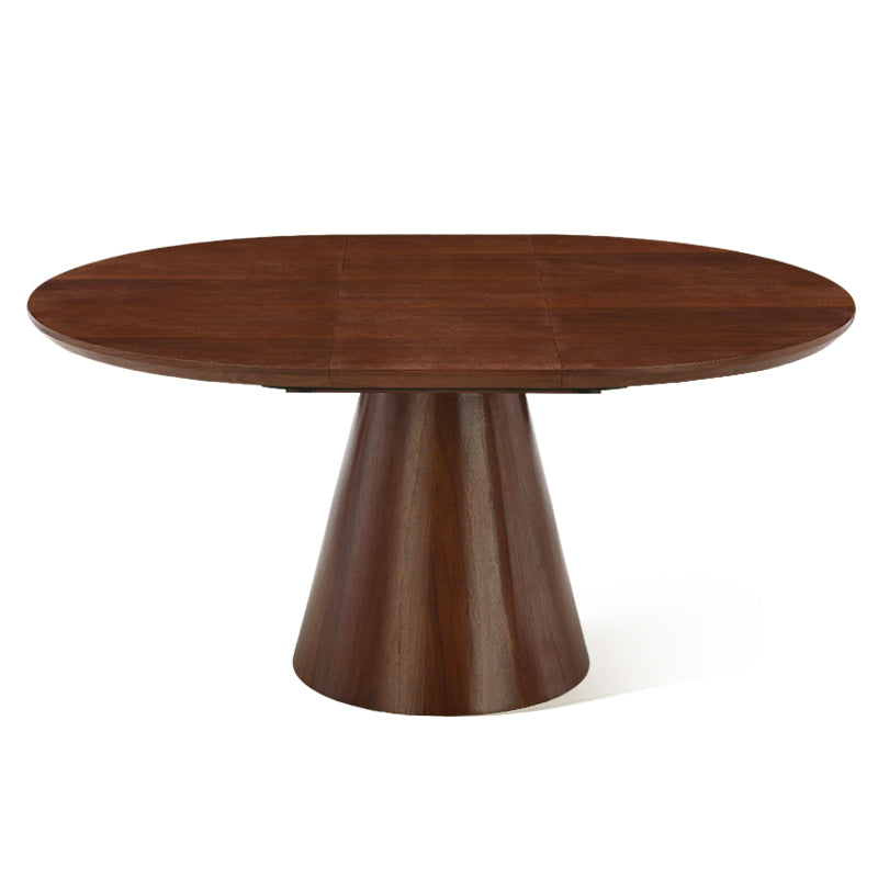 Table de salle à manger ronde extensible Jude [120-160 cm]