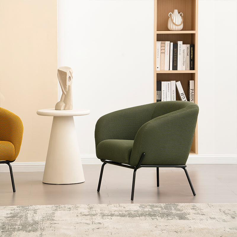Fauteuil de salon Aveline [Tissu en lin]