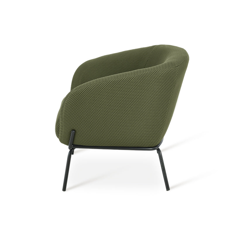 Fauteuil de salon Aveline [Tissu en lin]