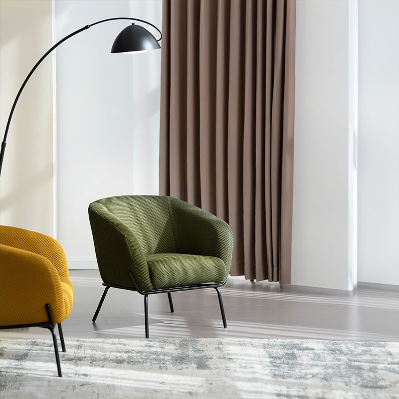 Fauteuil de salon Aveline [Tissu en lin]