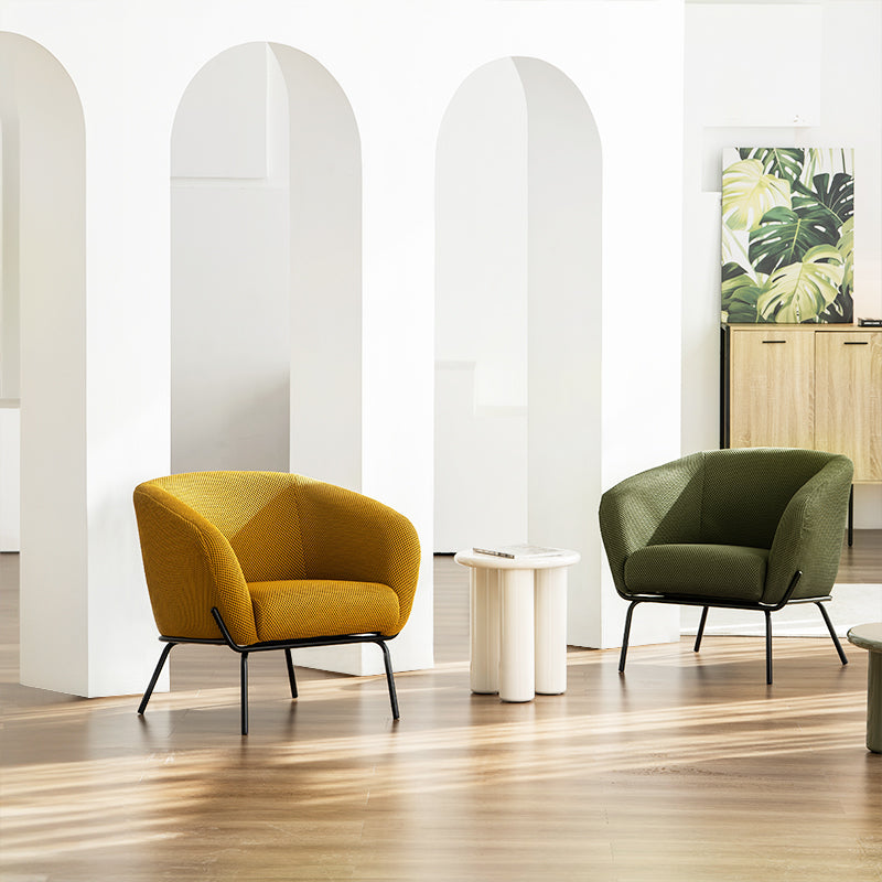 Fauteuil de salon Aveline [Tissu en lin]
