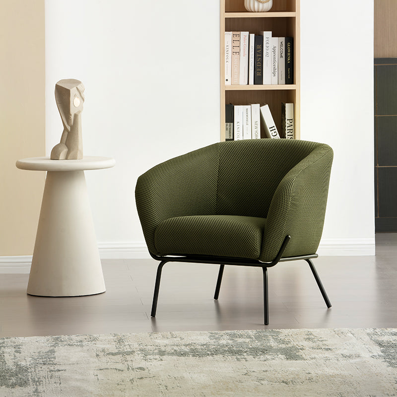 Fauteuil de salon Aveline [Tissu en lin]
