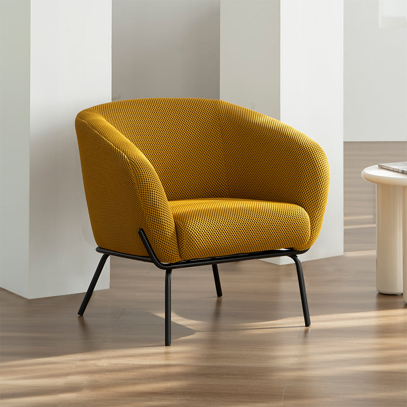Fauteuil de salon Aveline [Tissu en lin]