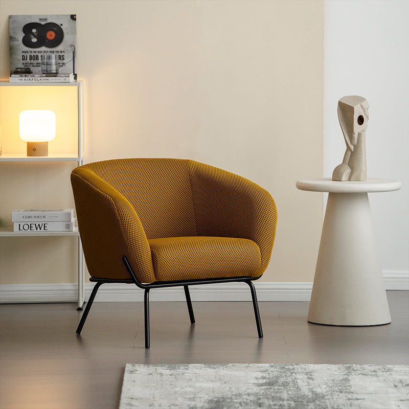 Fauteuil de salon Aveline [Tissu en lin]