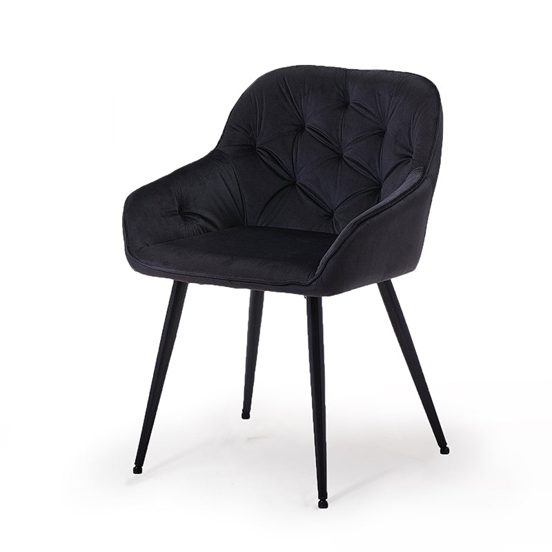 Fauteuil salle à manger Keaton [Lot de 2] [Velours]