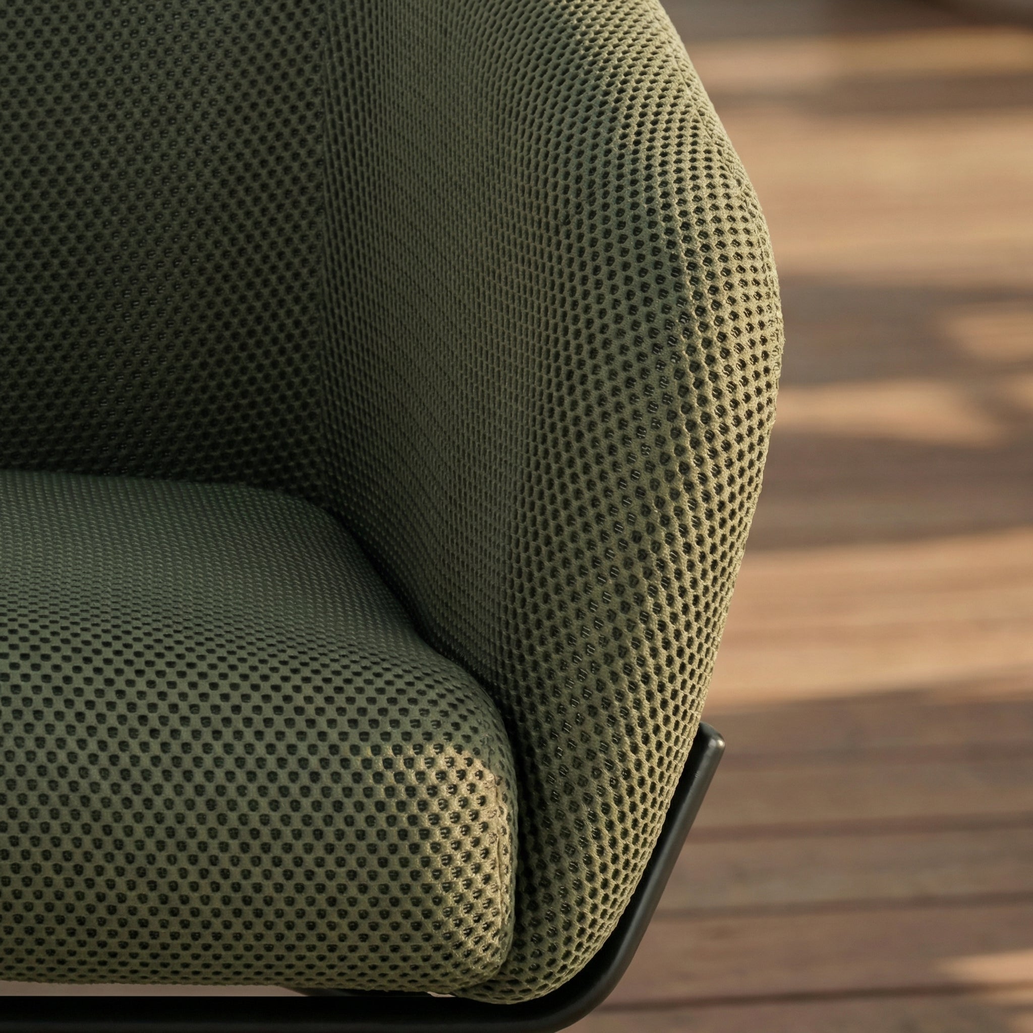 Fauteuil de salon Aveline [Moutarde et vert]