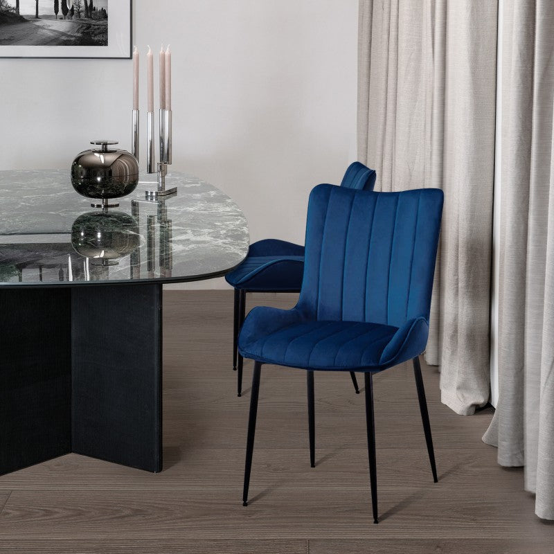 Chaise à manger Edith en tissu bouclé beige avec pieds en bois clair - design scandinave moderne et assise rembourrée